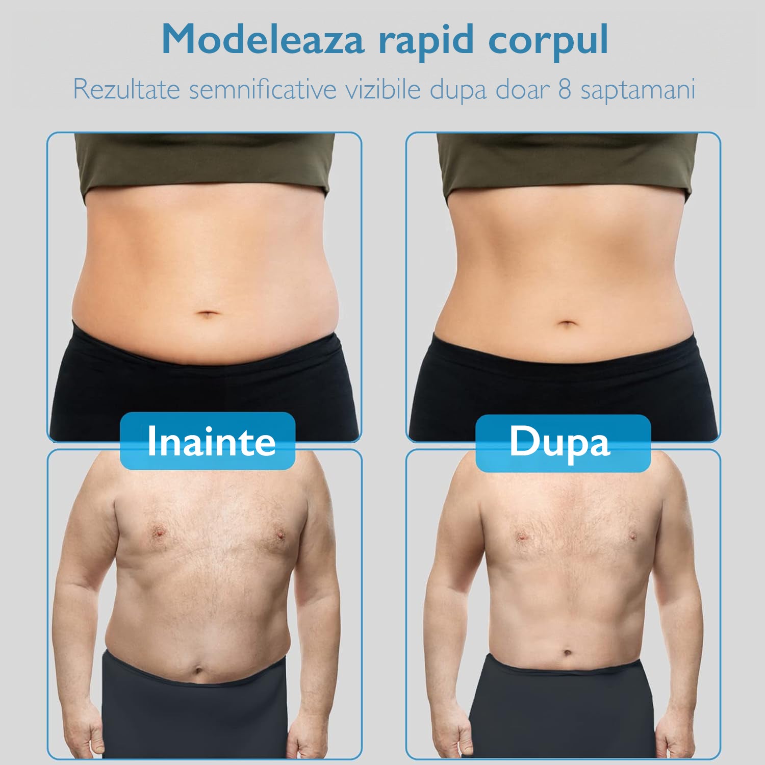 Centura Electrostimulare Abdomen Horigen Abs Fit Centura Electrostimulare Abdomen Horigen Abs Fit